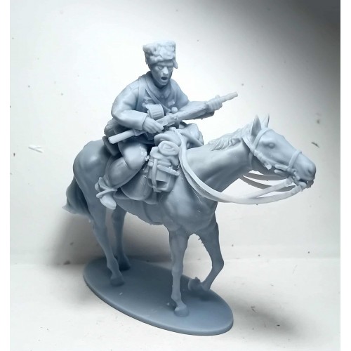 1/32 Cossacks mounted on horse WW2